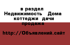  в раздел : Недвижимость » Дома, коттеджи, дачи продажа 